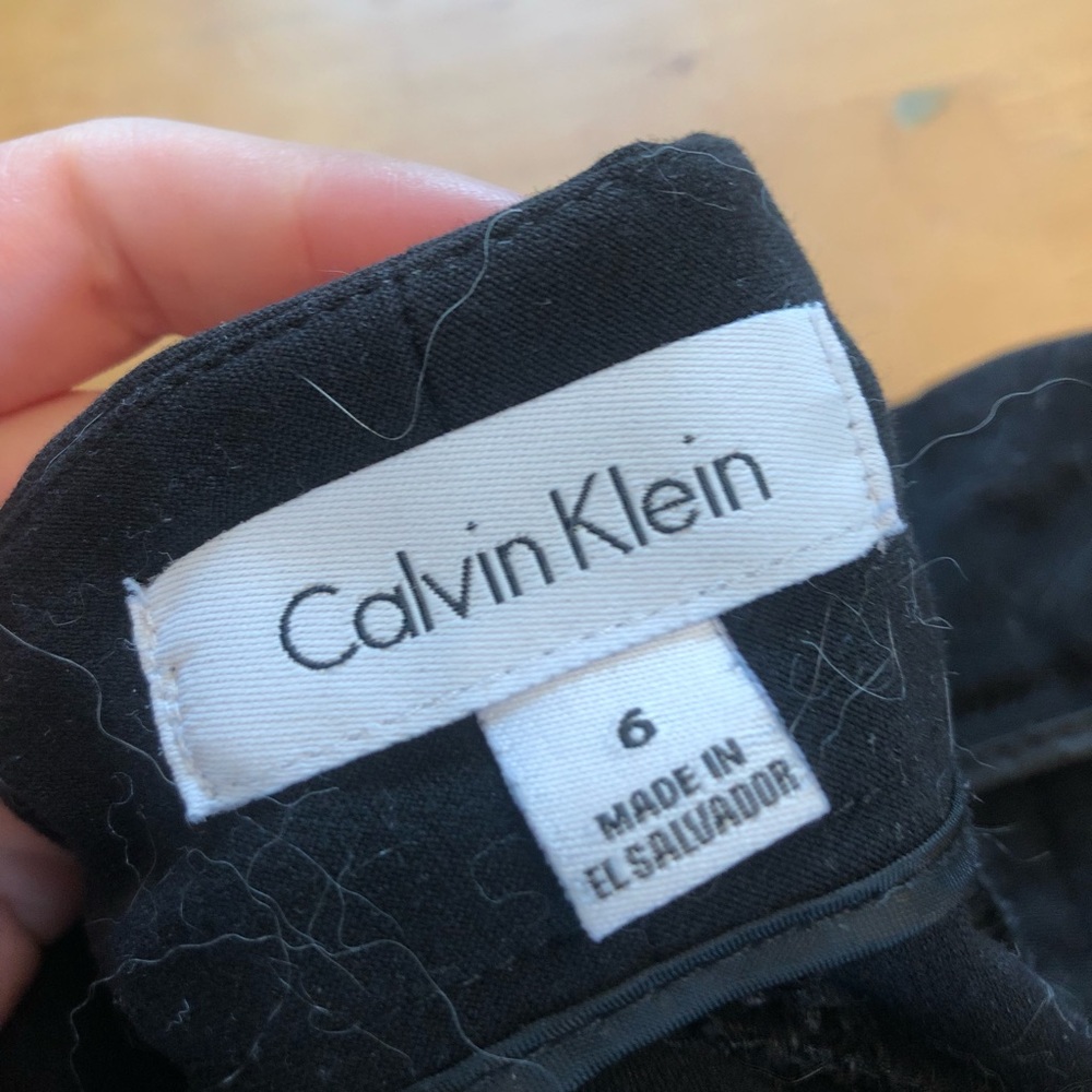 Calvin Klein Black Pants Trousers Professional Workwear size 6 - Picture 5 of 8